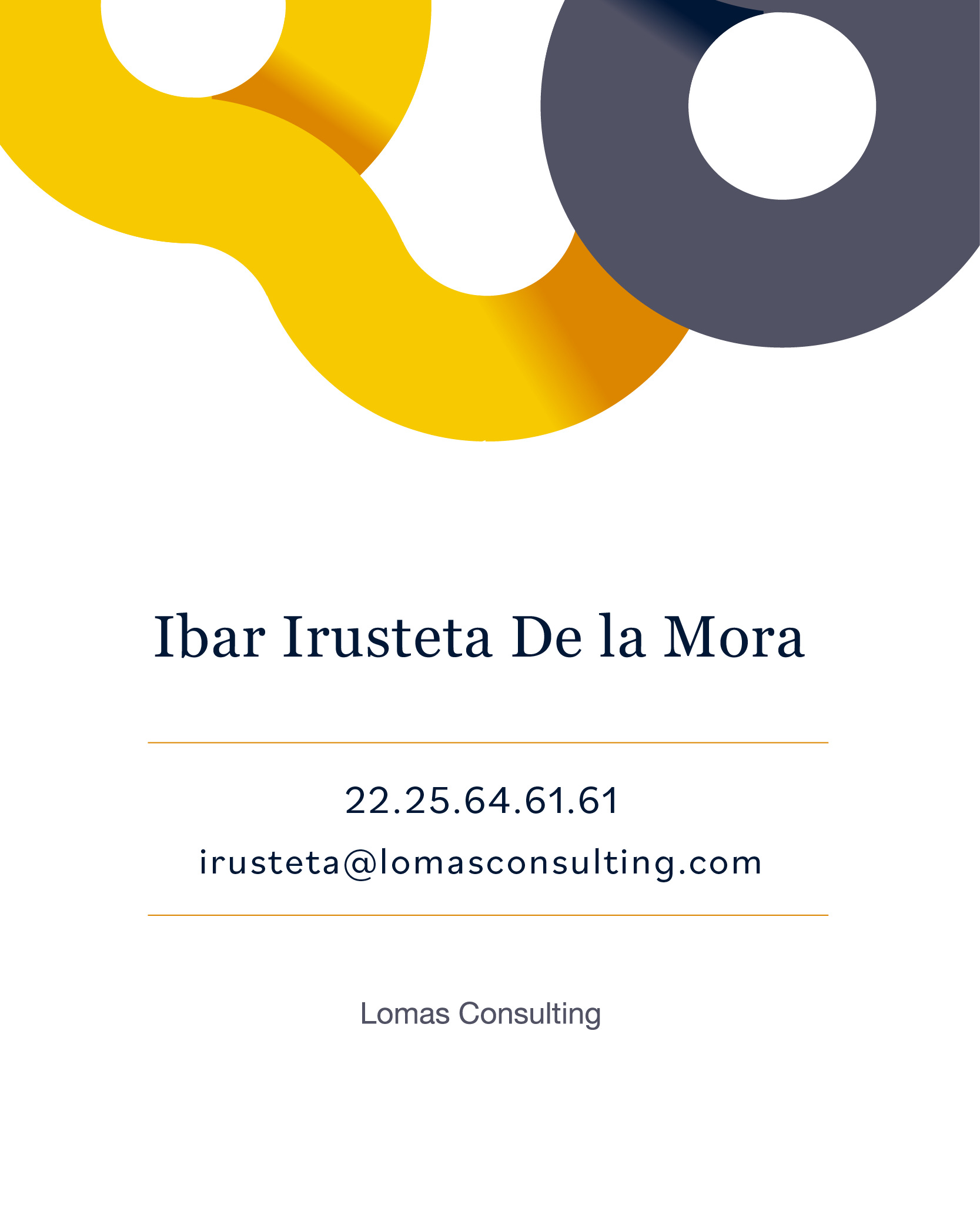 Tarjeta de presentación digital